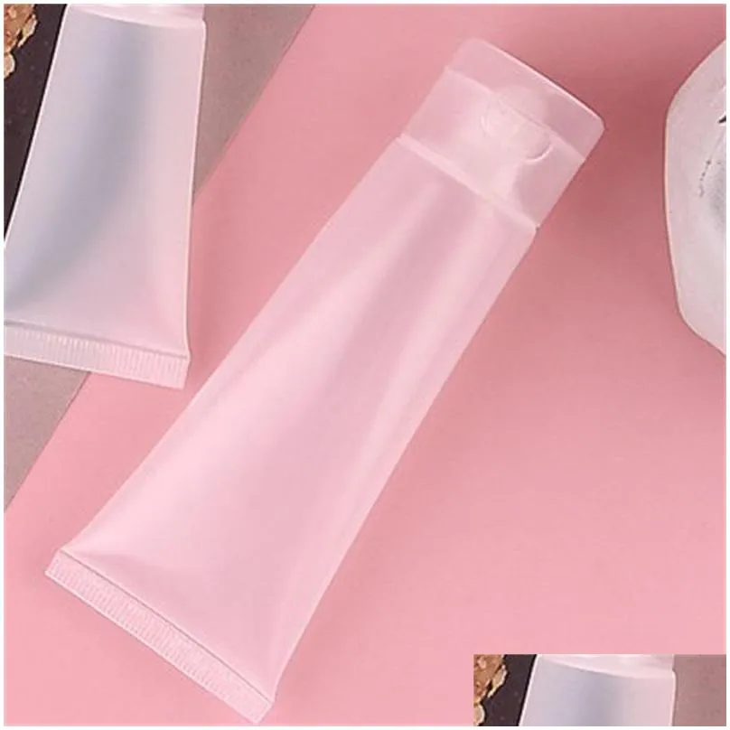 lipgloss tubes empty hand sanitizer facial cleanser cream bottle screw cover subpackage cosmetic containers outdoor new arrival 0 52yc