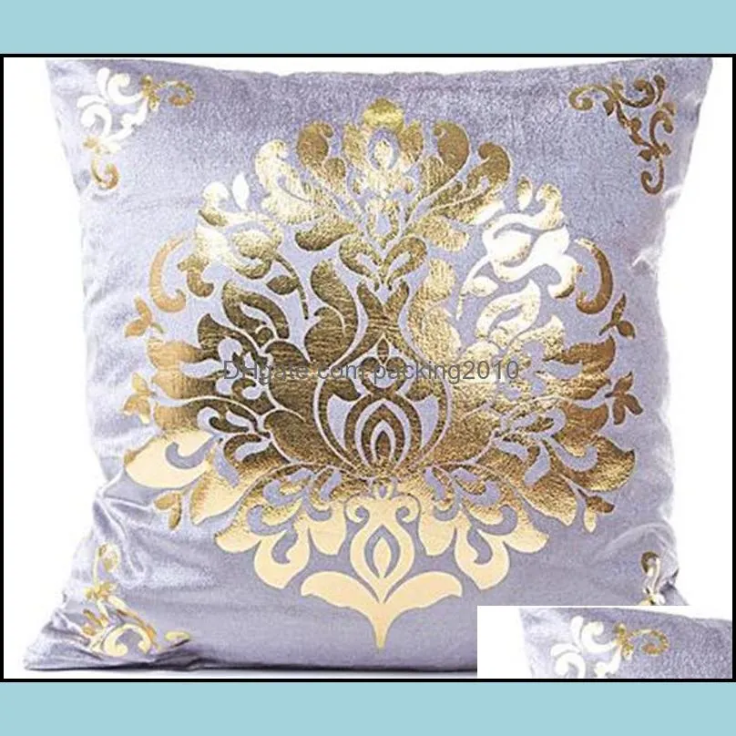 mermaid sequins pillow case plush joyous double sided positioning cushion cover european classic gilding pillowcase hot selling 5 3xa