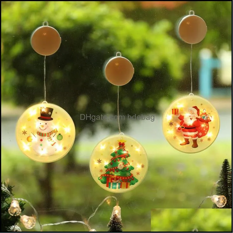 festival atmosphere led lamp string merry christmas words household energy saving coloured lights with hanging ring 10 5sy j2