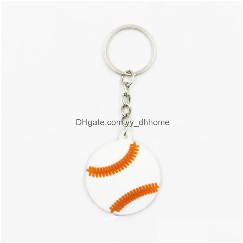 sport basketball football baseball beach ball key rings keychain holder handbag hangs fashion jewelry