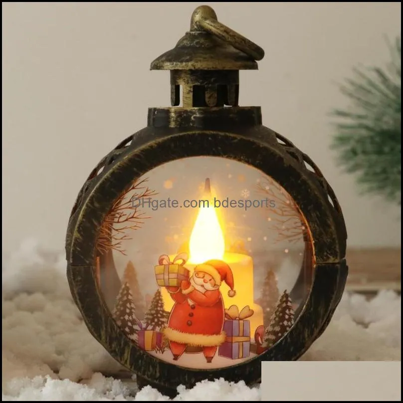 christmas circular wind lamp merry christmas decor for home 2021 xmas navidad noel gifts cristmas ornaments happy 4809 q2