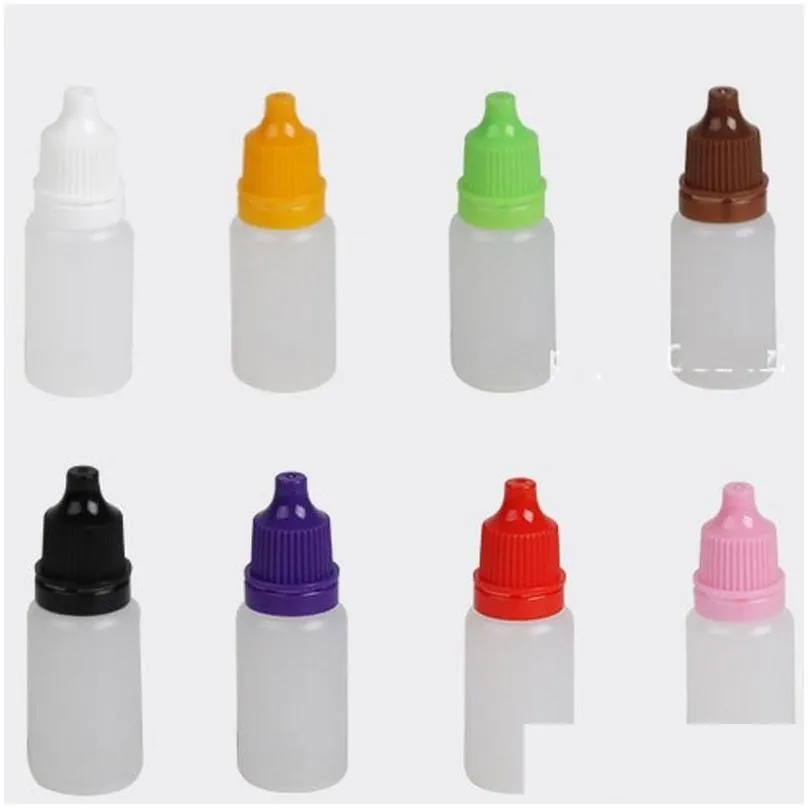 plastic liquid separate bottle small anti overturning drop bottles multi colour translucent empty bottling in stock 0 11ys g2
