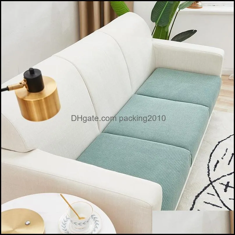 corn velvet cushion cover solid color simplicity four seasons currency sofa covers single double combination elastic high quality 10py