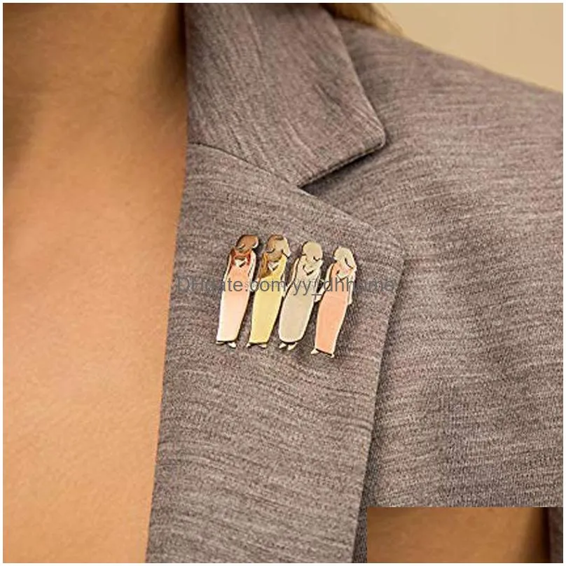 love sister friend brooch fashion women girls brooches pins corsage badge fashion jewelry top pins