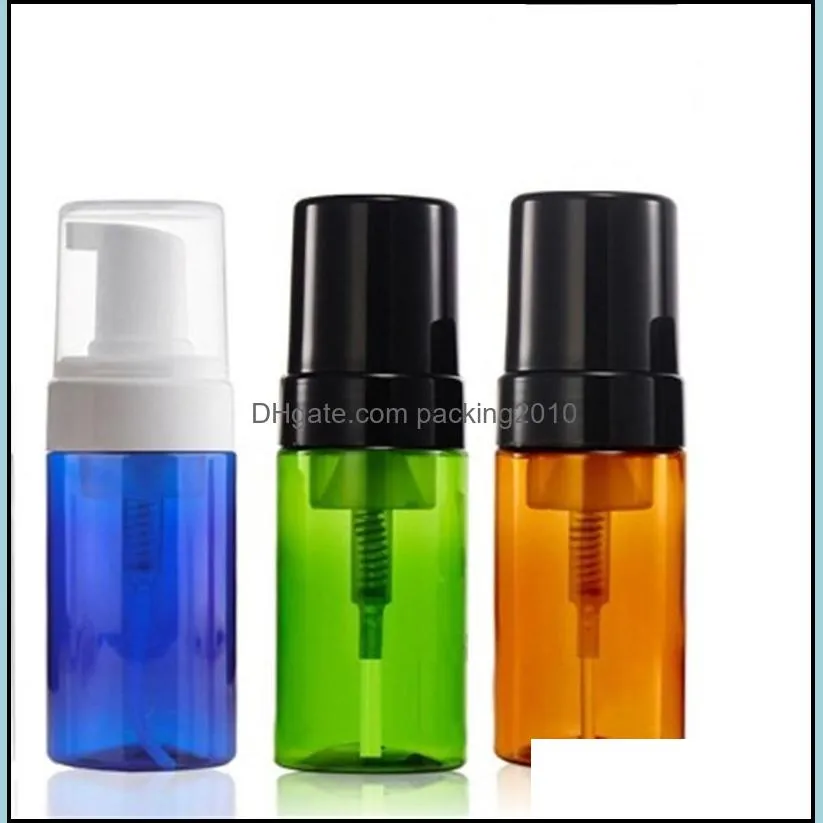 100ml cylinder plastic foam pump bottles shampoo liquid soap bottle empty cosmetic containers hand sanitizer pretty 1 76rx e2