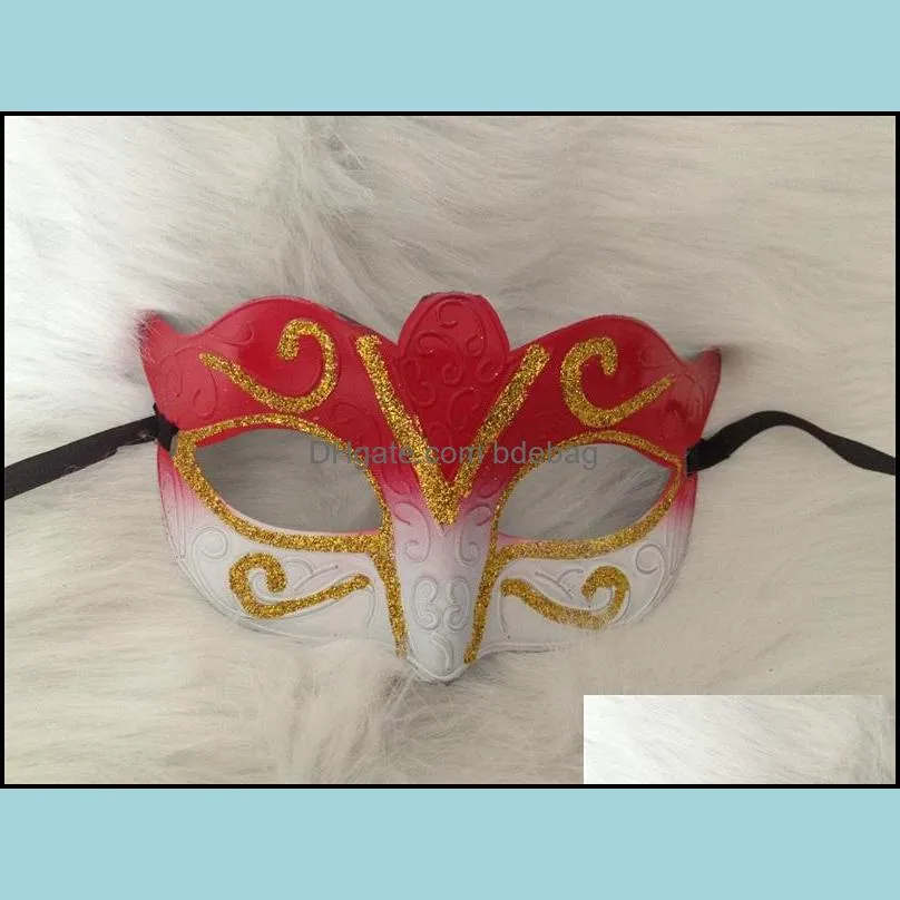 promotion selling party mask with gold glitter unisex sparkle masquerade venetian mardi gras masks 1062 b3
