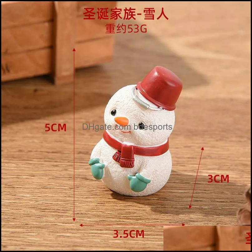 christmas decoration supplies creative house decor christmas tree santa claus snowman rabbit elephant animal ornaments gifts 4 15ym d3