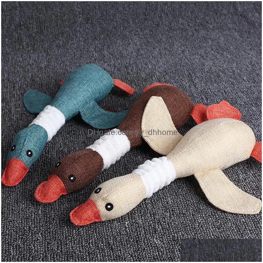 pet goose dog toys sounder bird chews toy dog cats pets toy pet dog accessories 