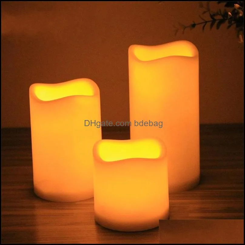 led candle lamp wave mouth electronics switch candles light party romantic wedding celebration articles guide lights arrival 5 5cp3