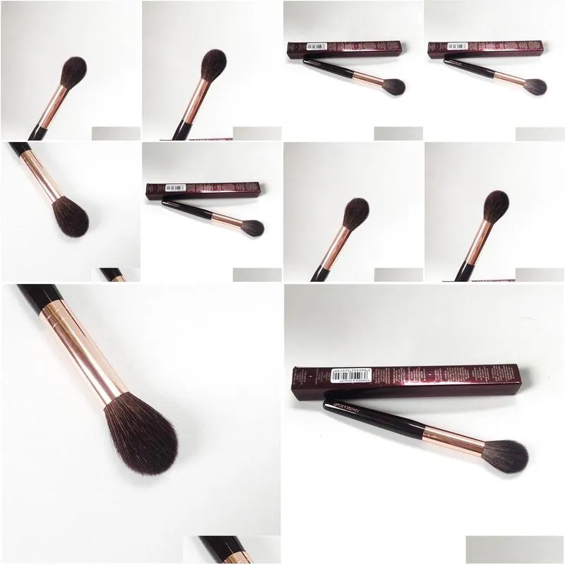 the powder sculpt makeup brush soft goat hair tapered highlighter sculpting contour cosmetic brush beauty tool