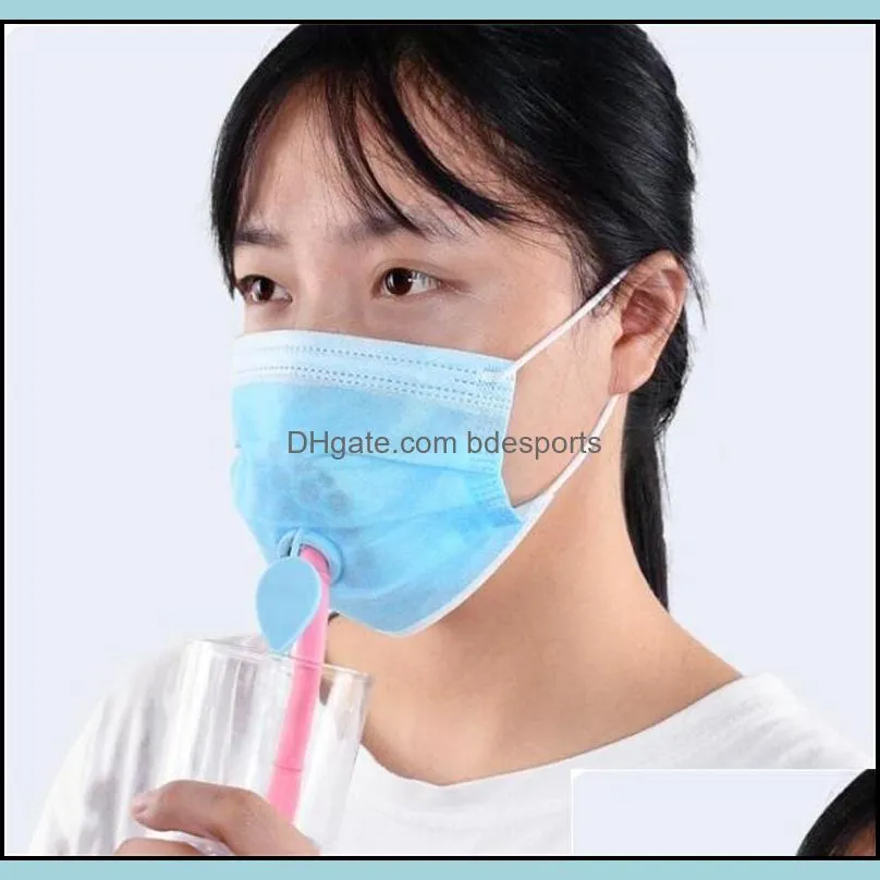 3d silicone mask bracket with drinking hole stand inner support convenient for enhancing breathing masks tool accessory eeb3662 63 g2
