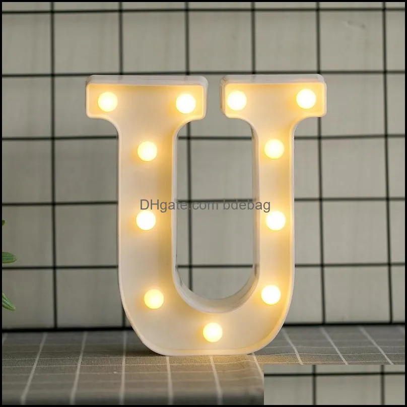 arabic numerals led household lamp 26 english letter love heart shaped birthday confession propose party night light 5 3hb j2