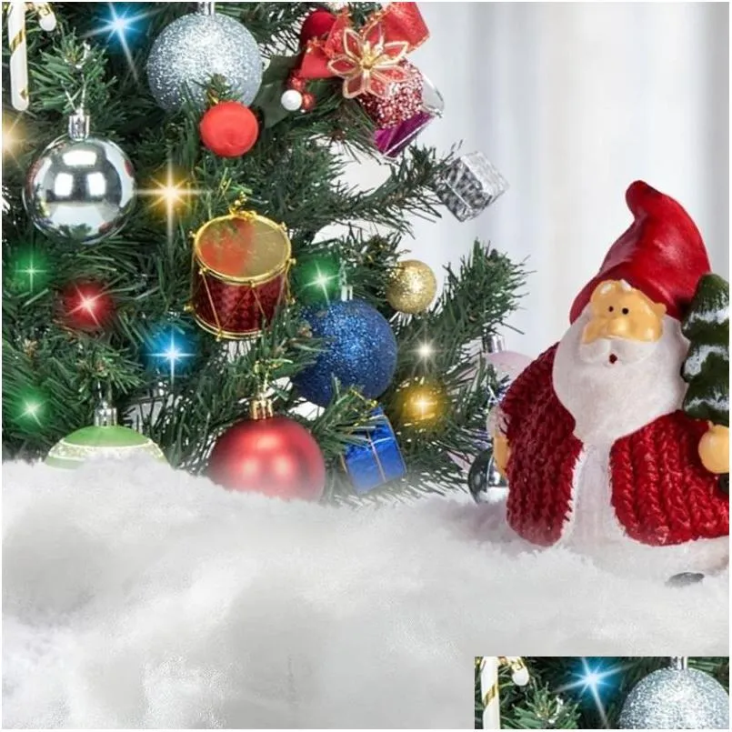 christmas decorations cotton soft artificial fluffy snow xmas party decor fake tree scene decoration props