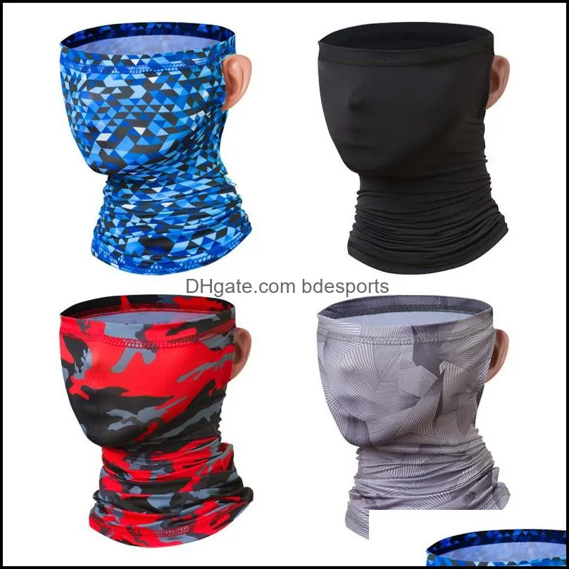 neck gaiter face scarf mask dust cycling headwear antisweat breathable cycling caps running bicycle bandana sports scarf face 79 m2