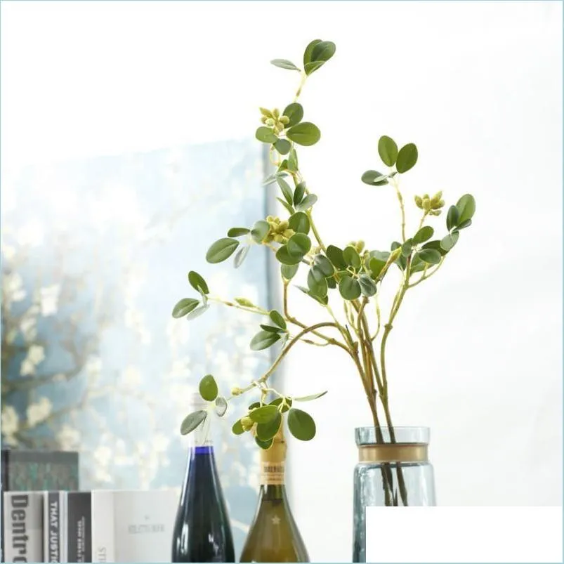 plastic rattan green flower vine artificial branches jasmine leaf diy flowers wicker arranging supplies for wedding decor 5 3jm ii