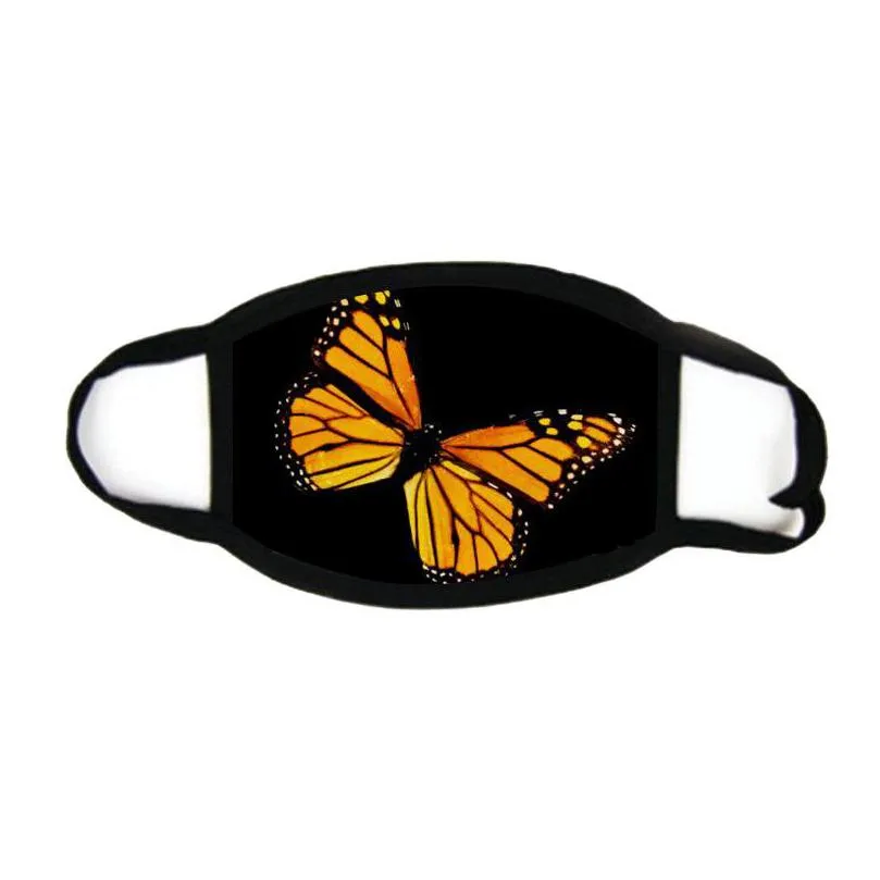butterfly mascherine custom folding dust black face masks dustproof washable breathable respirator fashion reusable adult children 1 8rm