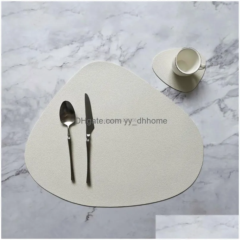 waterproof placemats home dining table coaster set nonslip washable table mats home dining table mats