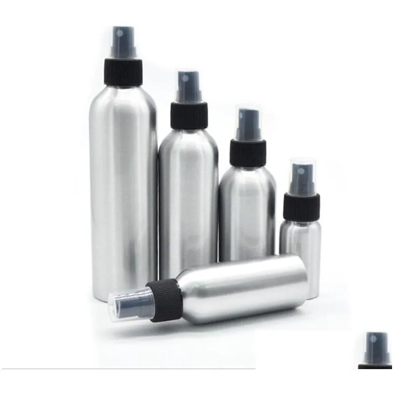 aluminum spray empty bottle empty bottles cosmetic containers empty perfume spray bottle travel essentials atomizer 30ml 50ml 10 95 j2