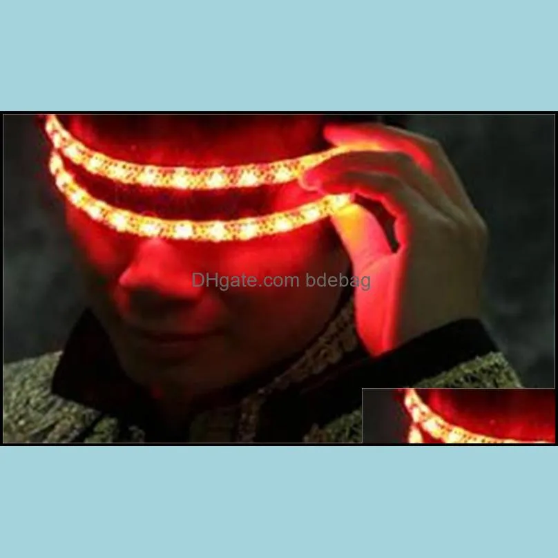 eyeglass led light up toys party decoration creative luminescence ocular spectacles christmasparty bar music festival ball 22fg p1