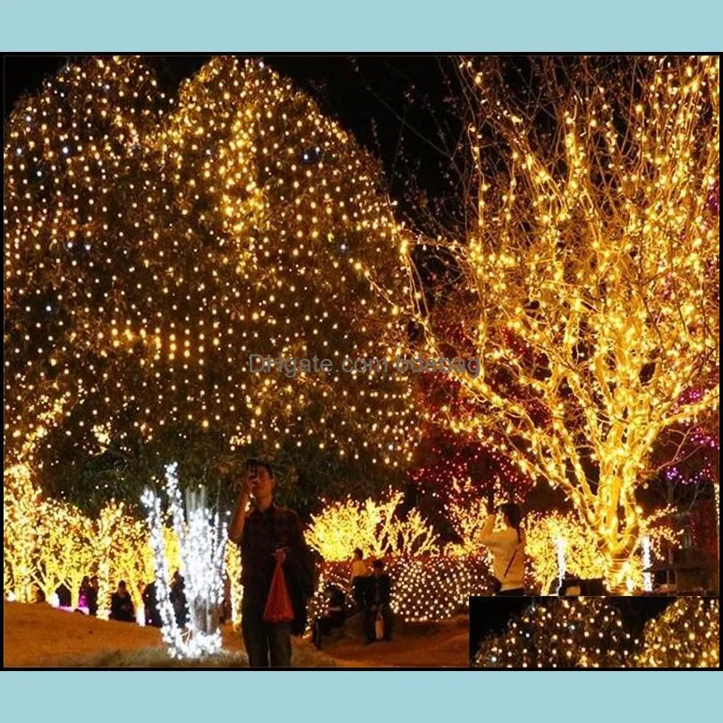 led christmas lights outdoor waterproof lava lamp party wedding celebration neon strip flash decorative lantern net 15zn l2