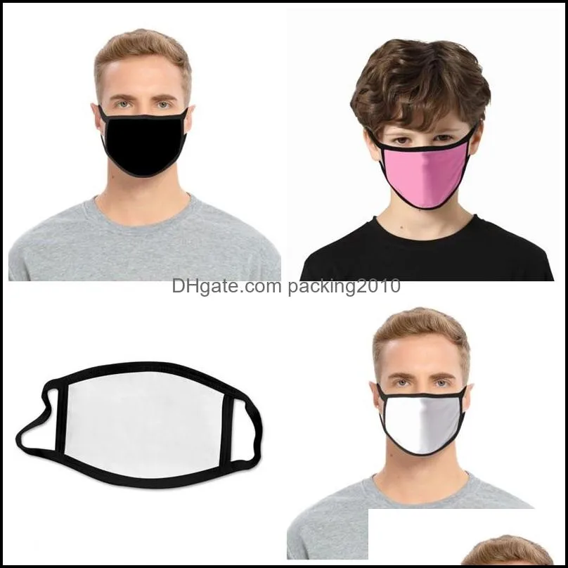 fashion sun uv protective haze masks dual color folded type dust face mouth mask anti droplet respirator windproof 2 2cr e19
