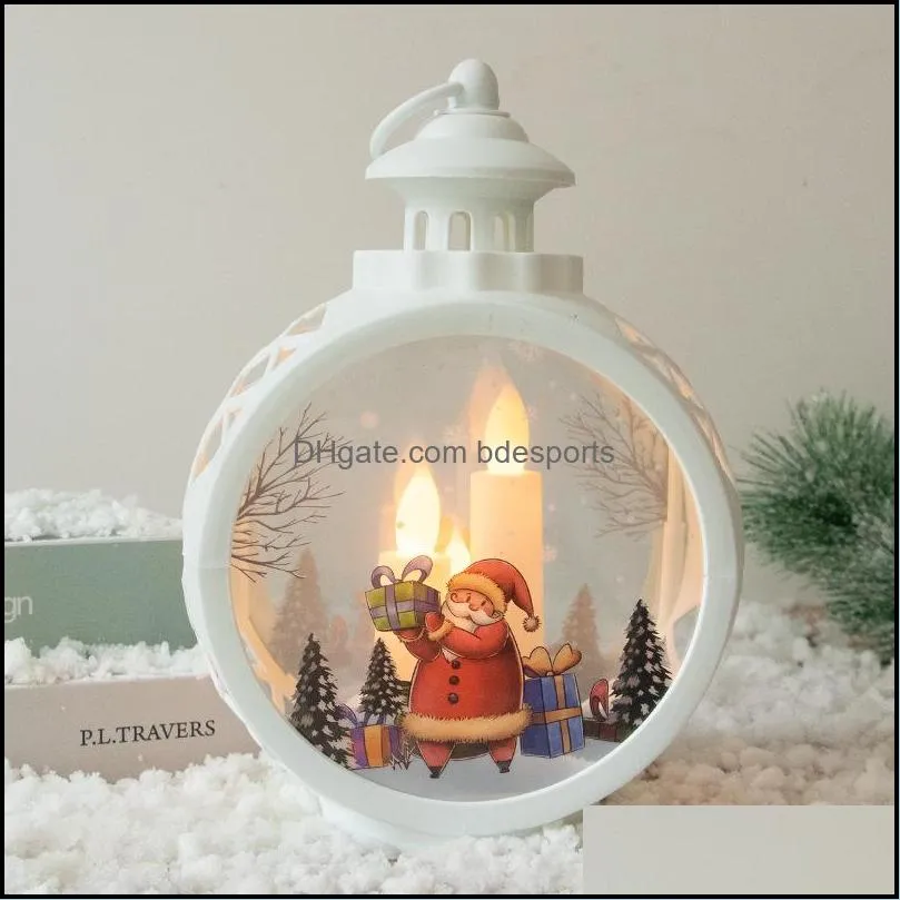 christmas circular wind lamp merry christmas decor for home 2021 xmas navidad noel gifts cristmas ornaments happy 4809 q2