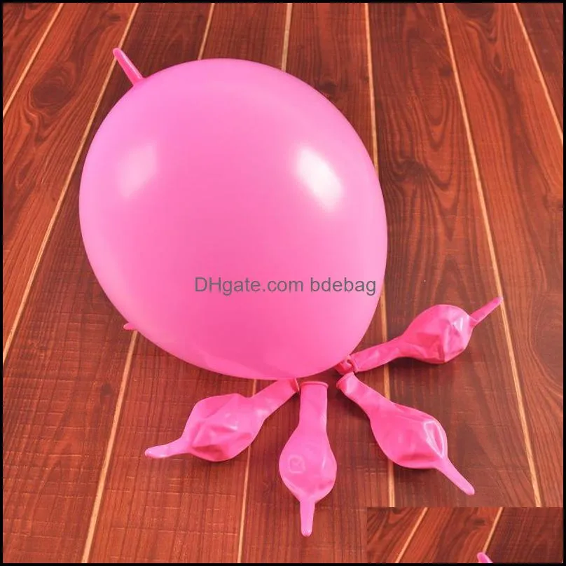 fashion 12 inches balloon decoration thicken pin tail round airballoon eco friendly for birthday wedding party decorations balloons many colors 14cd
