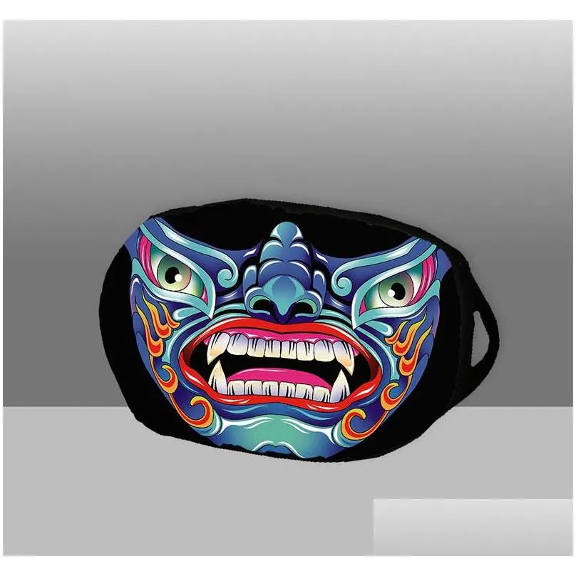 mouth masks cloth face mask graffiti respirator reuseable black custom mascarilla washable mask adult ventilation figure 3 5bb c2