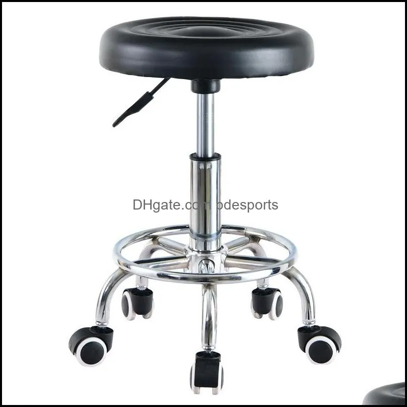 hydraulic adjustable salon stool swivel rolling tattoo chair spa massage 708 v2