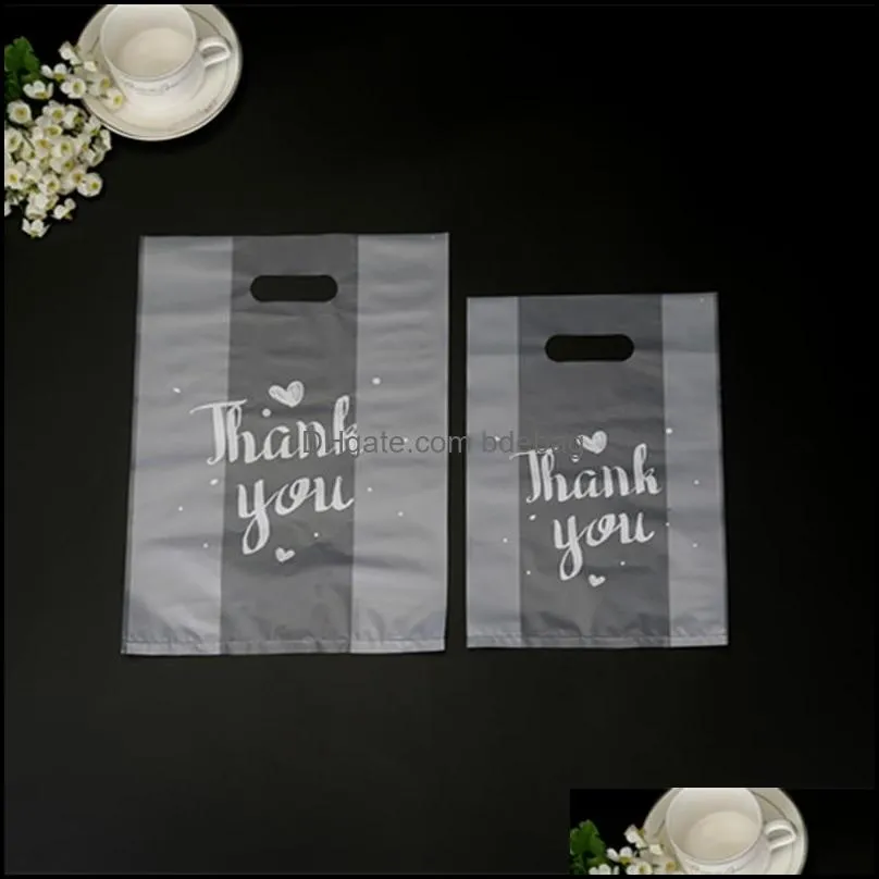 thank you food gift wrap plastic thicken 3 sizes baking bread cake candy packing bag birthday christmas present 37 38gy l2