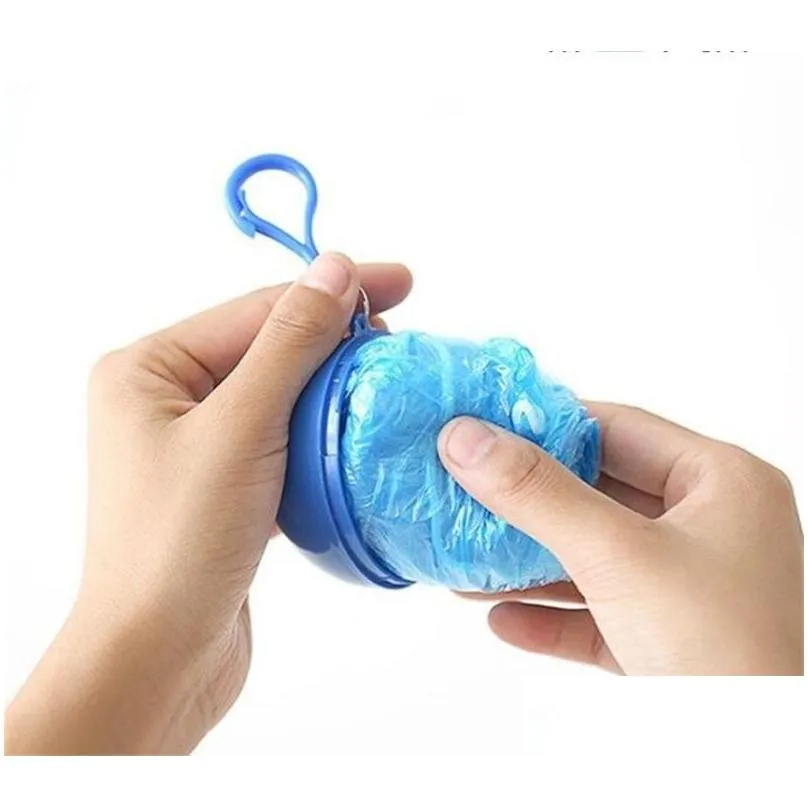 disposable raincoat plastic ball key chain disposable raincoats portable spherical case traveling hiking camping raincoat oob395 74 j2