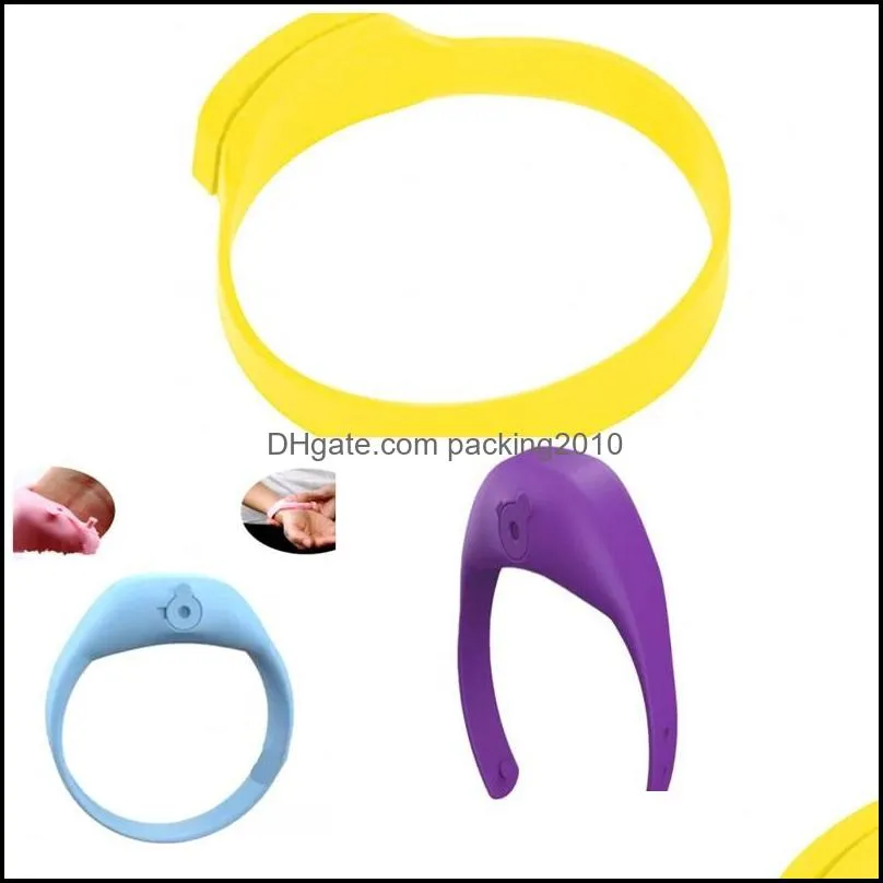 womens mens wristbands silicone bracelets lady watches hand sanitizer durable new party favor gift round convenient 5yc f2
