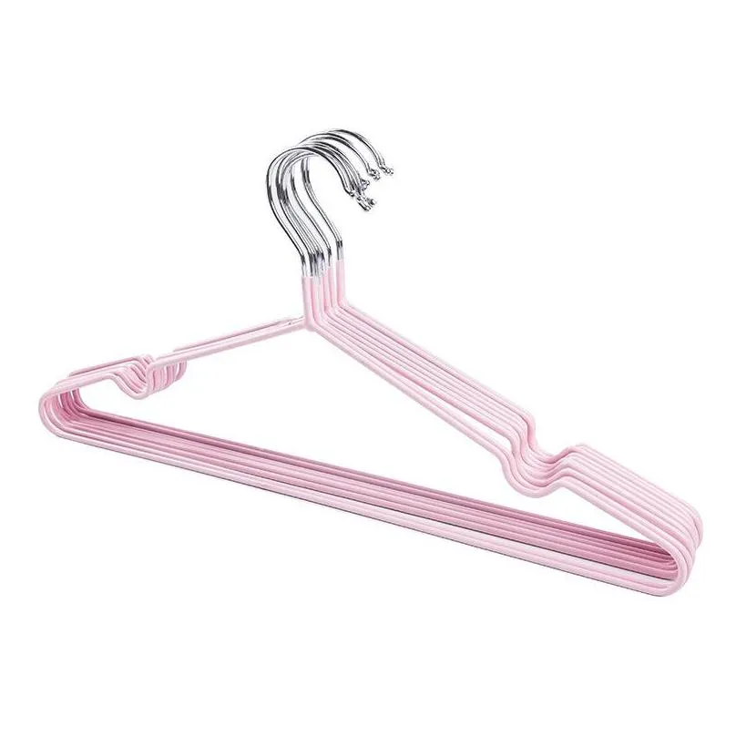 clothes hangers both dry and wet rack metal lengthen bold coat hanger adult home furnishing solid color wear resistance 0 5bx g2