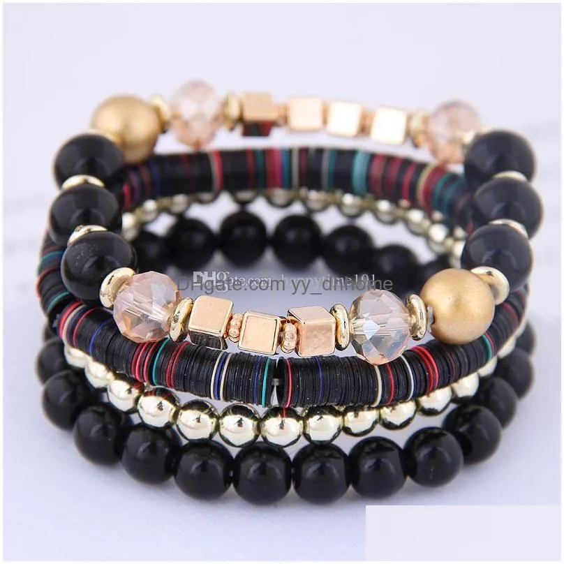 bohemia women bracelet handmade beads bracelets for womens bijoux multilayer bracelet femme pulseras boho jewelry