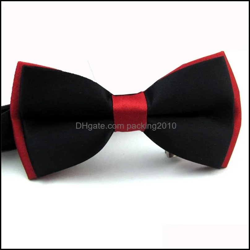 men bowtie decorative wedding gentlemen business bow tie suit accessories for multi color good quality 1 7mc dd