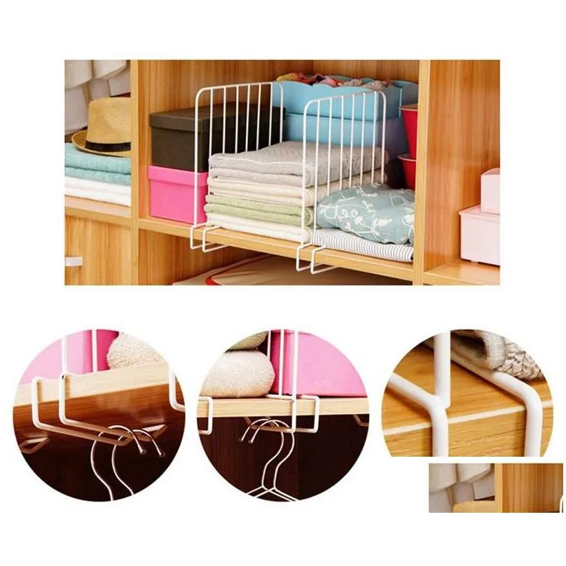 wardrobe drawer shelves for home wire storage rack urijk 3pcs closet shelf dividers space saving white high quality 39or cb