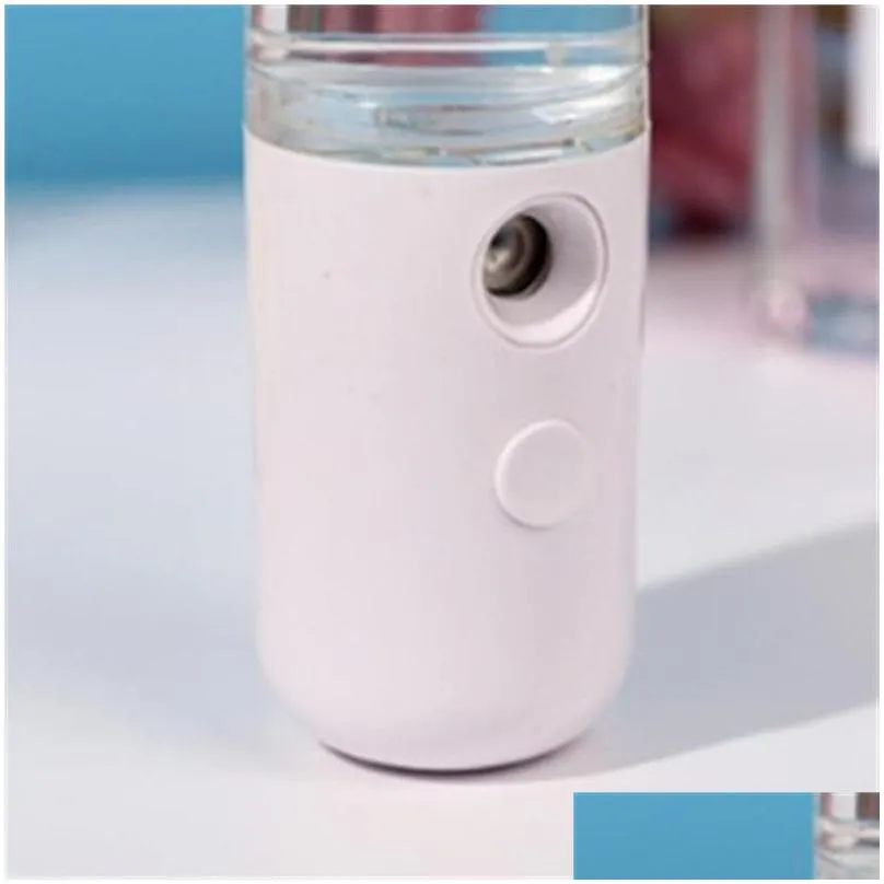 sprayer humidifier face steamer humidificador mini pill spray water replenishing skincare tool moisturizer portable cold machine 6 5ph