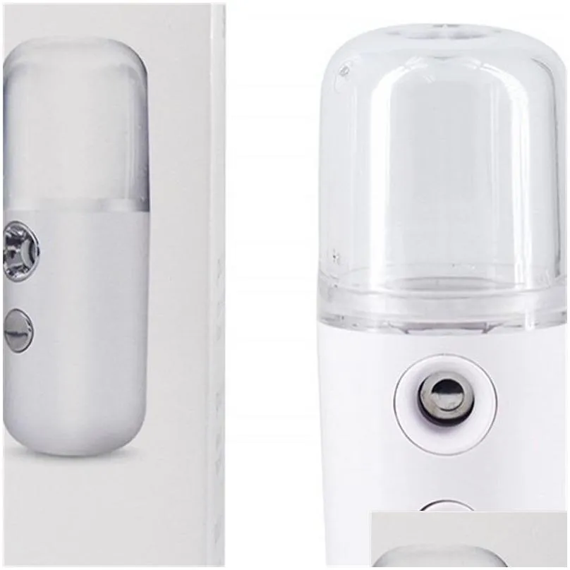 sprayer humidifier face steamer humidificador mini pill spray water replenishing skincare tool moisturizer portable cold machine 6 5ph