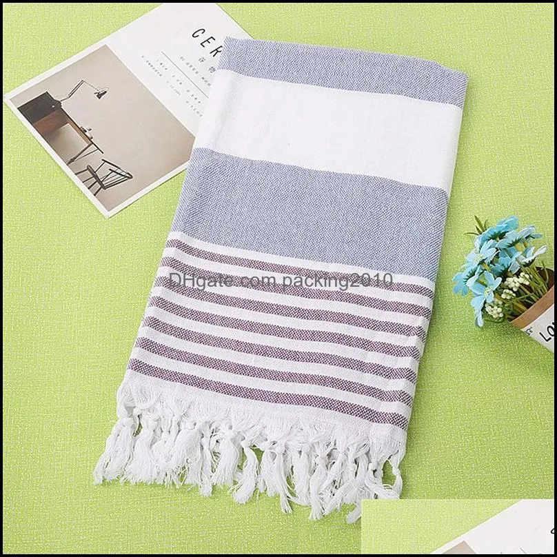 big bath towel all cotton plain colour tassels beach towels picnic articles modern washcloth factory direct selling 28 12sp p1