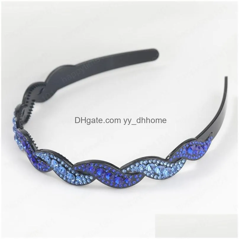 2021 fashion hair accessories resin acrylic headband womens simple party jewelry headwear