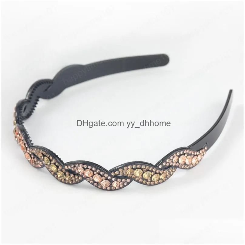 2021 fashion hair accessories resin acrylic headband womens simple party jewelry headwear