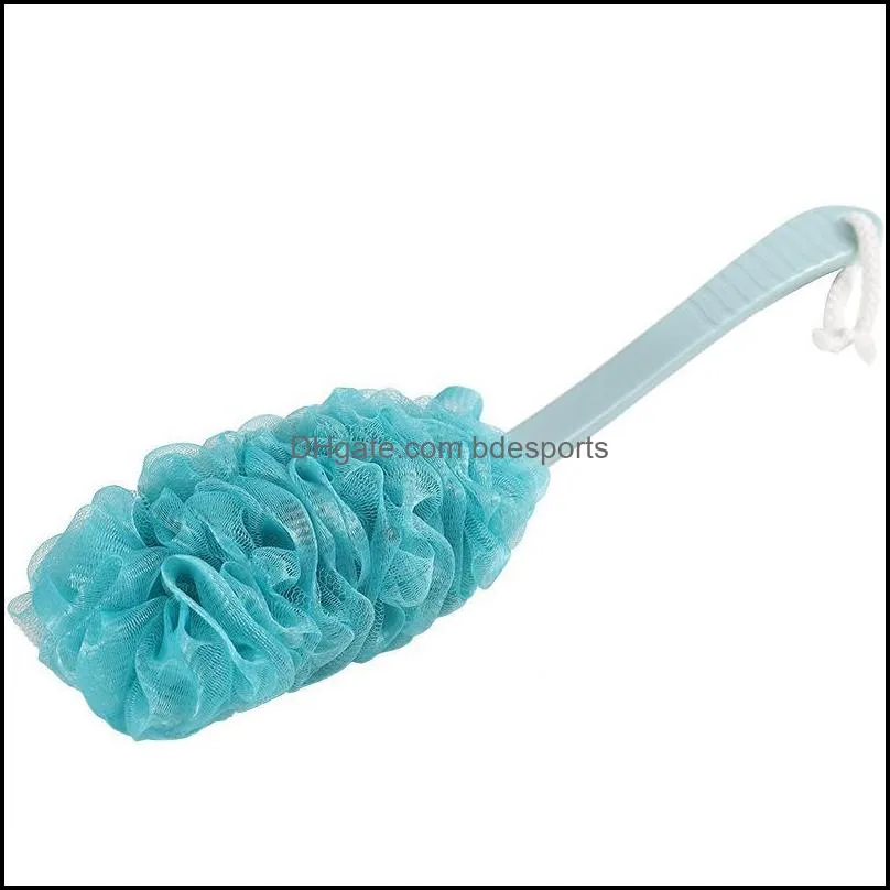 long handle blistering bath brush resilience rubbing bath massage brushs nylon rubbing back bath products hanging storage 3 55xyc1