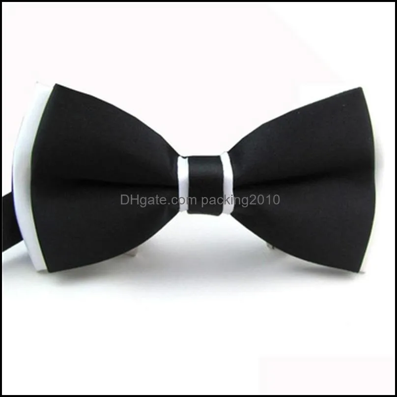 men bowtie decorative wedding gentlemen business bow tie suit accessories for multi color good quality 1 7mc dd