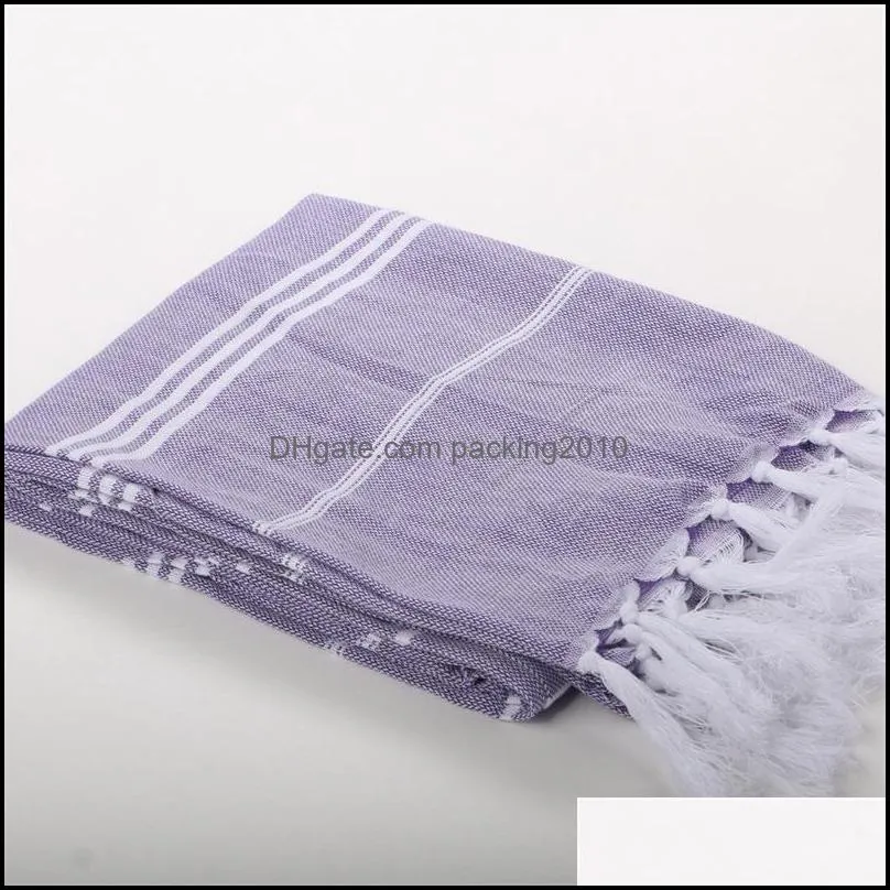 rectangle yarn dyed weaving bath towel turkey tassels beach towels fashion exquisite high quality and inexpensive sell well 22pn j1