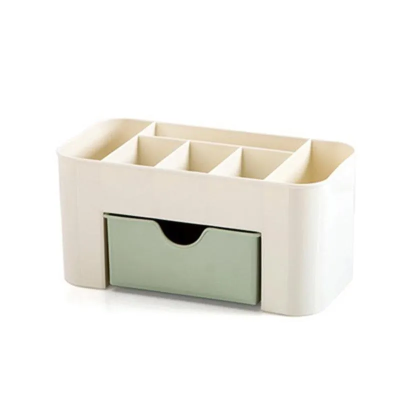  plastic tabletop cosmetics storage box creative sorting storage boxes drawer style easy to use 2 75me dd