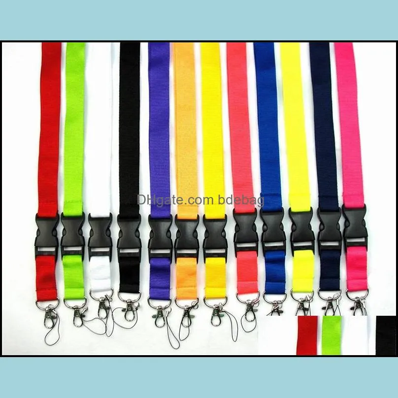 factory directly fashion clothing lanyard party favor detachable under keychain for iphone x 8 camera strap badge 887 b3