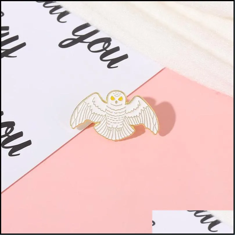 enamel pins bird messager brooches lapel badges animal jewelry gift for kids friends 1443 d3