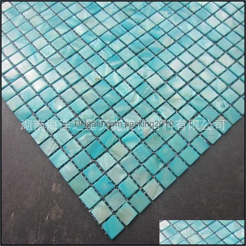 shell mosaic tiles fashion ocean pearl kitchen backsplash bathroom background wall flooring tiles for home garden floor mat