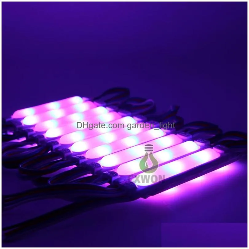 rgb led modules high lumen waterproof 12v advertising full color 5050 5730 smd 2w led modules 150lm led backlights for channer letters