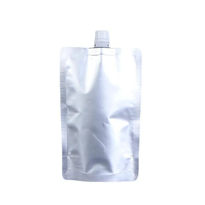 doypack 150ml 250ml 350ml 500ml aluminum foil stand up spout liquid bag beverage pack squeeze drink spout pouch b3